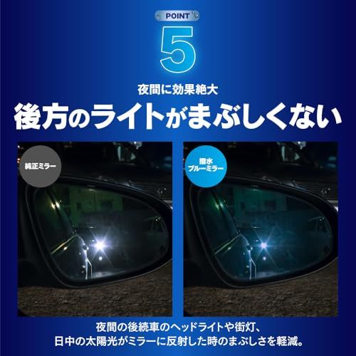 [HYNESS] トヨタ用 ルーミー/ROOMY M900A/M910A 専用設計 撥水仕様 広角 ドアミラーレンズ ブルーミラー 防眩 超撥水 レンズ交換タイプ 左右セットts 8f24630a