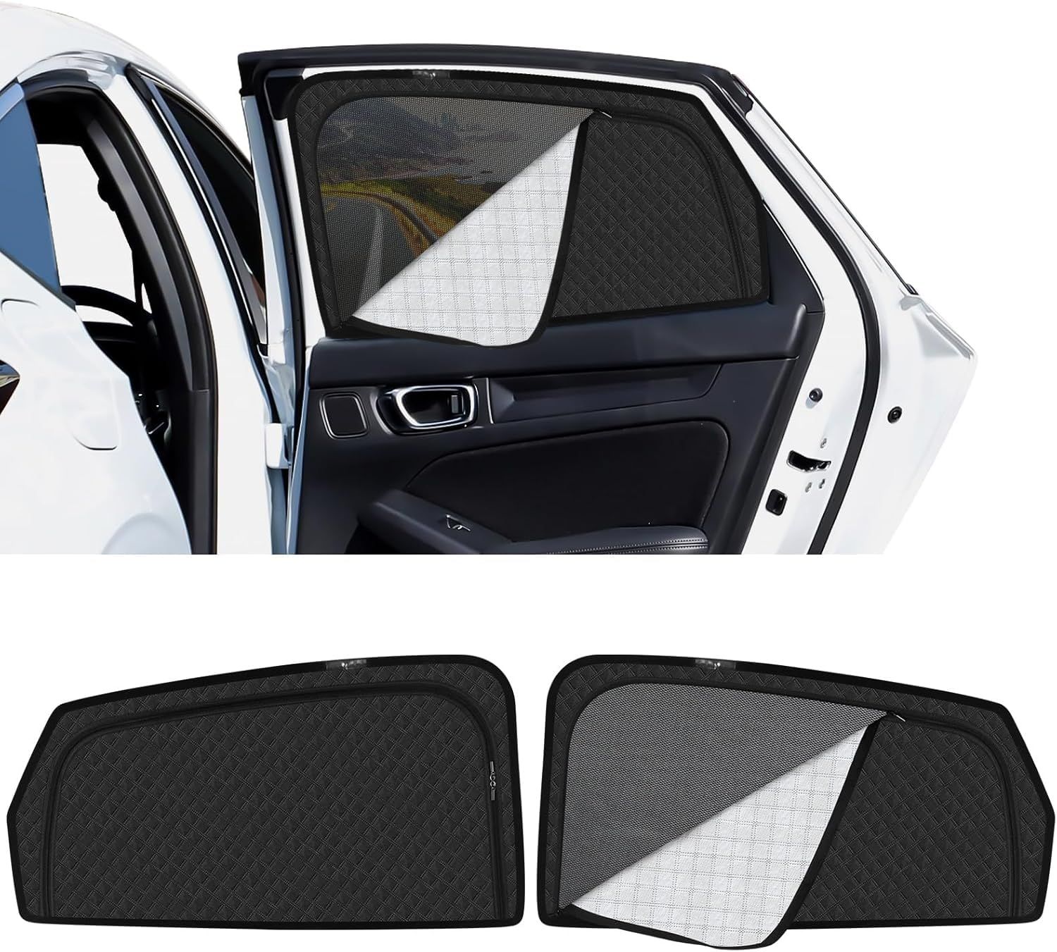 新型 シビック FL系 専用 サンシェード マグネット 後席 換気 断熱 2in1一体式 カーシェード CIVIC FL1 FL4 タイプR FL5型 メッシュカーテン 日除け メッシュサンシェード 日焼け防止 UVカット 遮光 日差し 紫外 46904bee 新型 シビック FL系 専用 サンシェード マグネット 後席 換気 断熱 2in1一体式 カーシェード CIVIC FL1 FL4 タイプR FL5型 メッシュカーテン 日除け メッシュサンシェード 日焼け防止 UVカット 遮光 日差し 紫外 46904bee