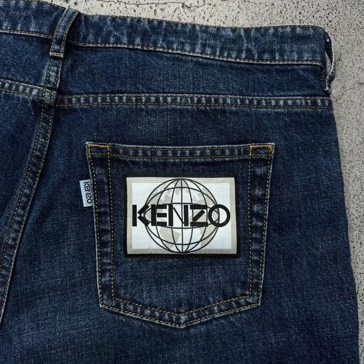 (即時配送) KENZO ケンゾー パッチワーク デニム パンツ (40)