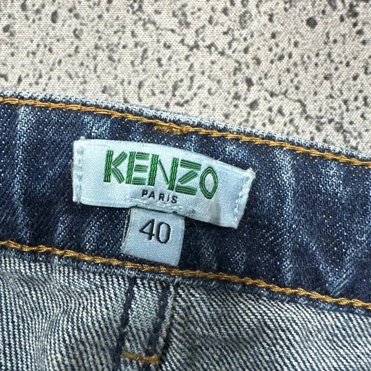 (即時配送) KENZO ケンゾー パッチワーク デニム パンツ (40)
