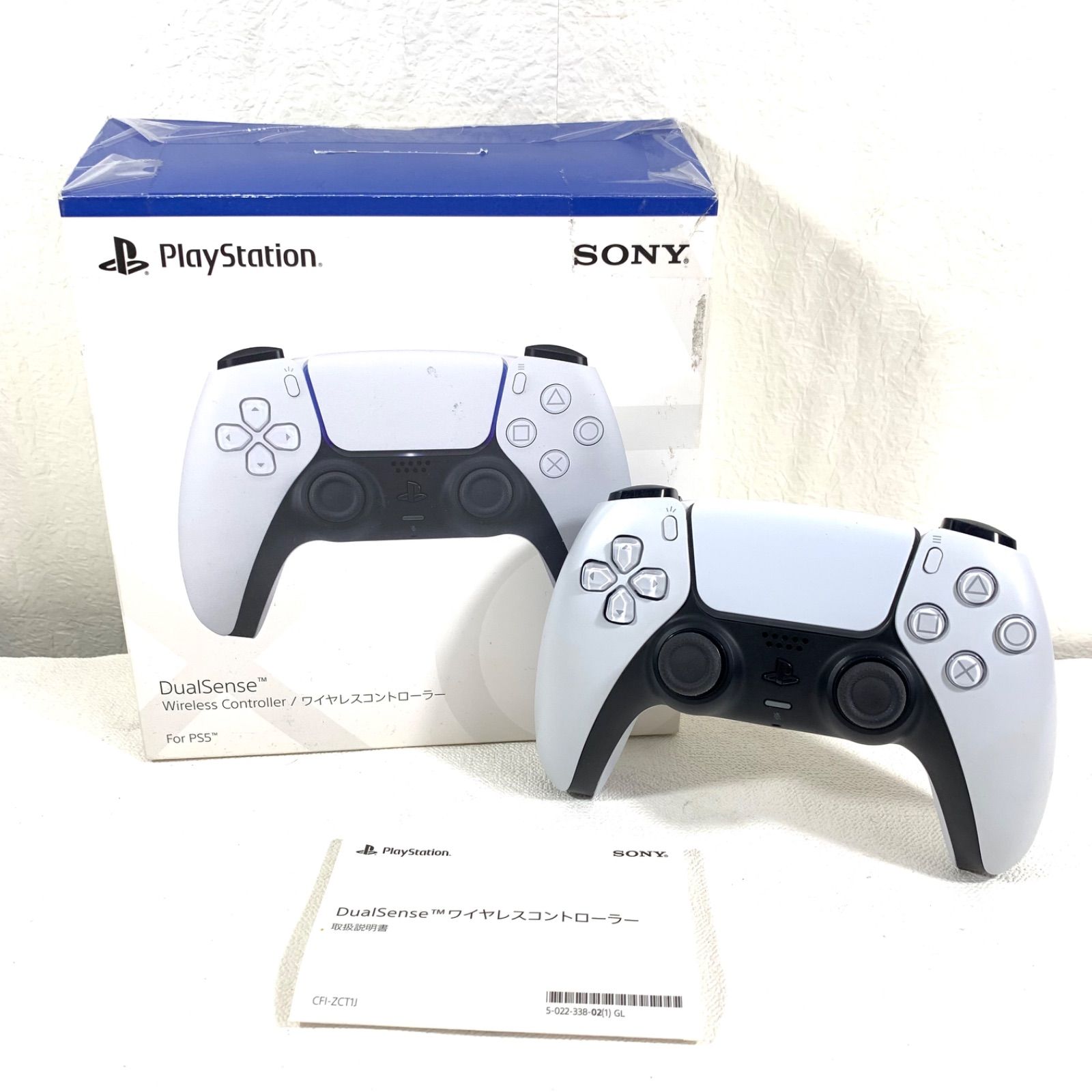 【ほぼ新品】SONY PS5 DualSense ワイヤレスコントローラー CFI-Z