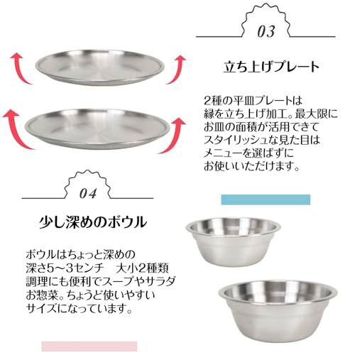 MAGNA(マグナ) ステンレス食器セット キャンプ バーベキュー アウトドア ファミリーセット★m ce5ae922 MAGNA(マグナ) ステンレス食器セット キャンプ バーベキュー アウトドア ファミリーセット★m ce5ae922