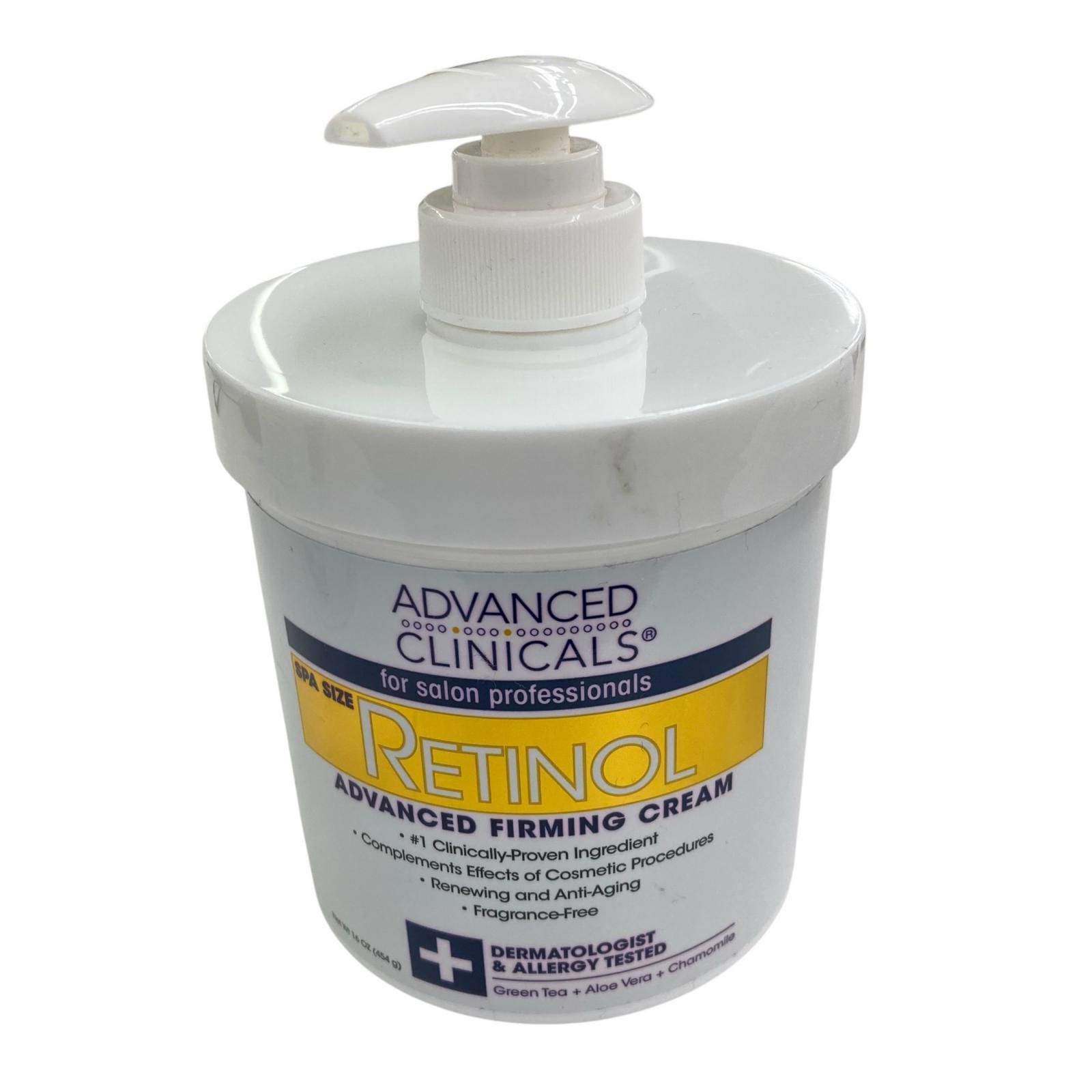 186000 新品未使用 ADVANCED CLINICALS レチノールアドバンスド