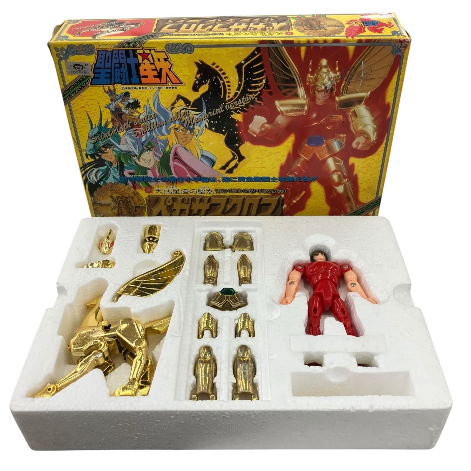 186000 現状品 BANDAI NAMCO バンダイナムコ 聖闘士星矢 天馬星座の聖衣 ペガサスクロス フィギュア