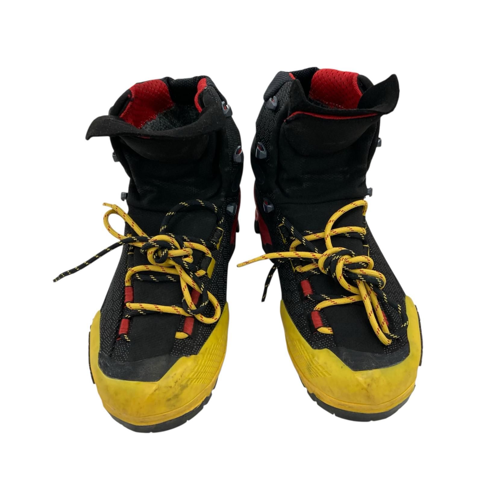 186001 現状品 LA SPORTIVA スポルティバ エクイリビウム ST GTX 登山靴 ブラック/イエロー/レッド