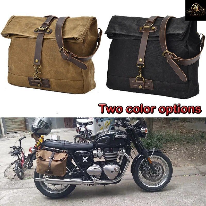 オートバイ用防水サイドフレームバッグ レトロトラベルツールボックス BMW R1200GS R1250GS ADV HONDA NC750X CB