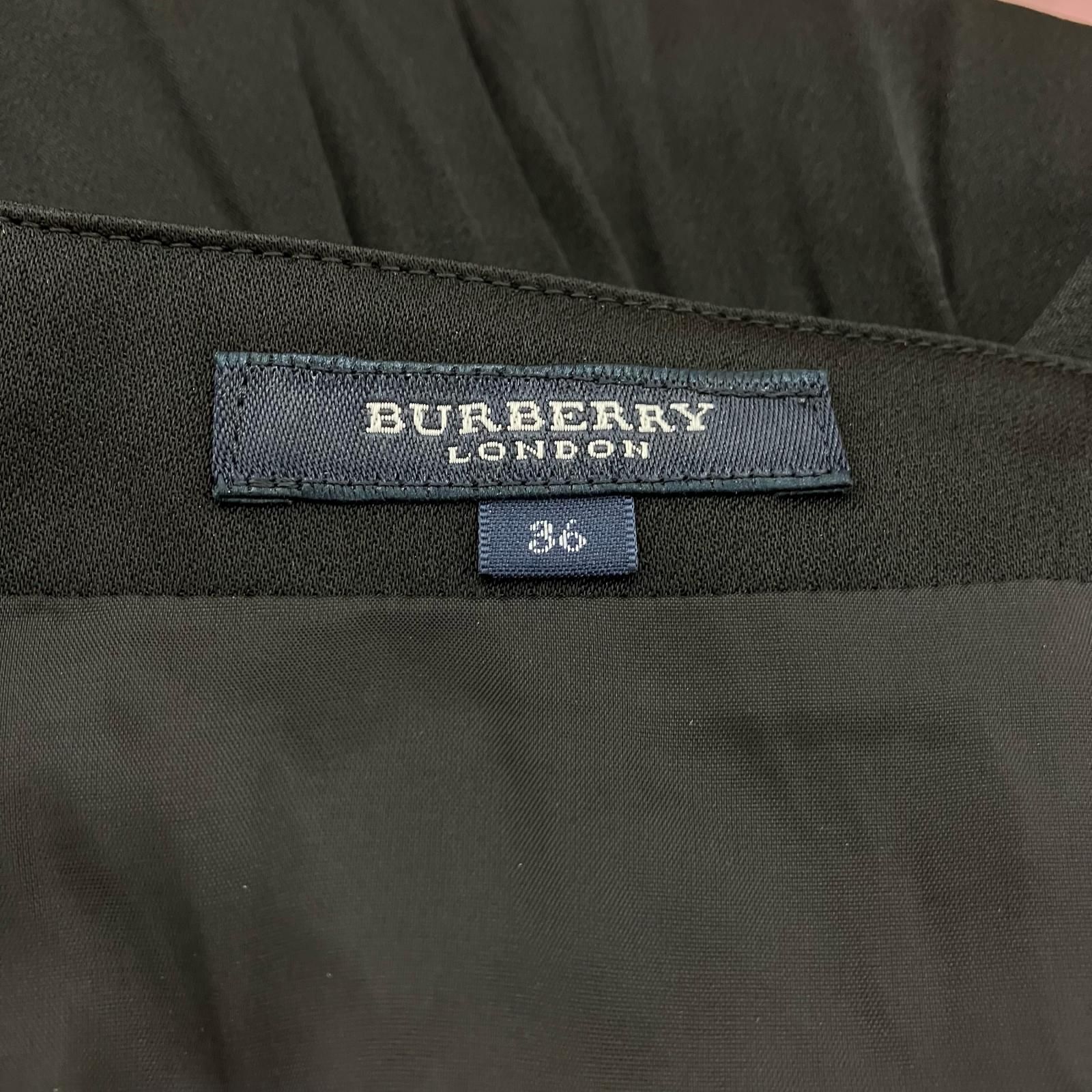 186005 BURBERRY バーバリー スカート プリーツ チェック 2点まとめ売り