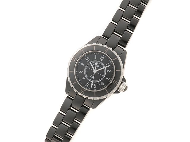 CHANEL シャネル J12 H0682 ブラックセラミック ブラック クオーツ