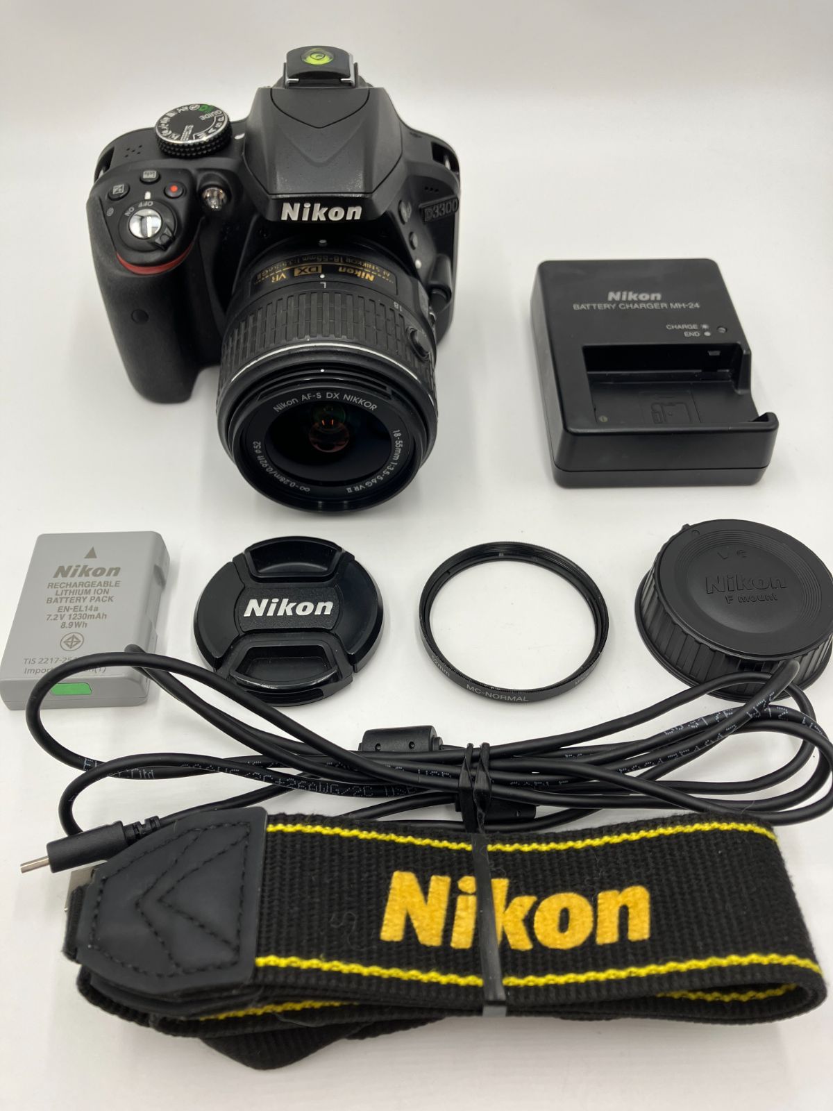 【動作確認済】Nikon D3300 AF-S DX 18-55mm VR II レンズキット