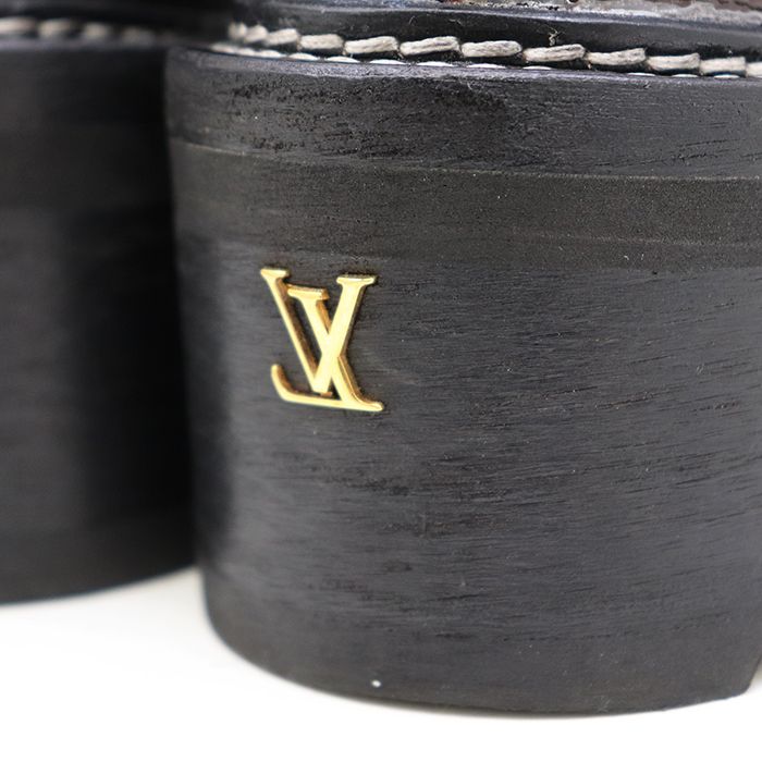 美品】LOUIS VUITTON ルイ・ヴィトン サイドゴアブーツ サイズ 38 1/2
