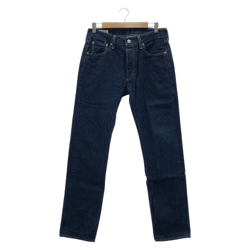 【中古】LEVI'S 501 デニムパンツ W30 L32 ネイビー リーバイス[10]