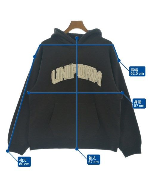 uniform experiment パーカー XL 紺 【古着】【中古】【送料無料】 uniform experiment パーカー メンズ 【古着】【中古】【送料無料
