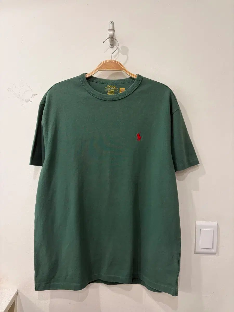 243 ポロ グリーン 半袖Tシャツ