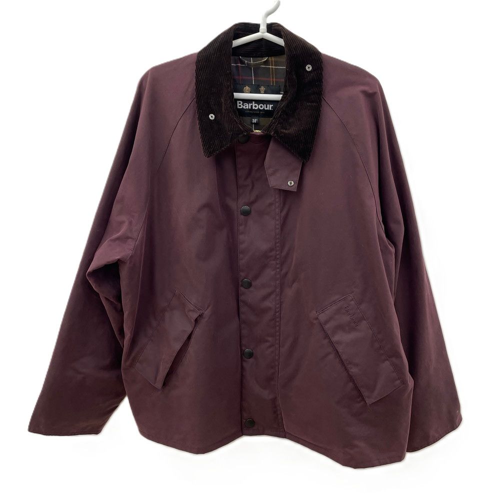 ワックスショートジャケット Barbour バブアー 38 TRANSPORT 242MWX1678 ２ワラント