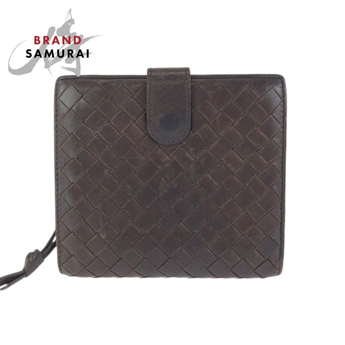 BOTTEGAVENETA ボッテガヴェネタ イントレチャート ダークブラウン