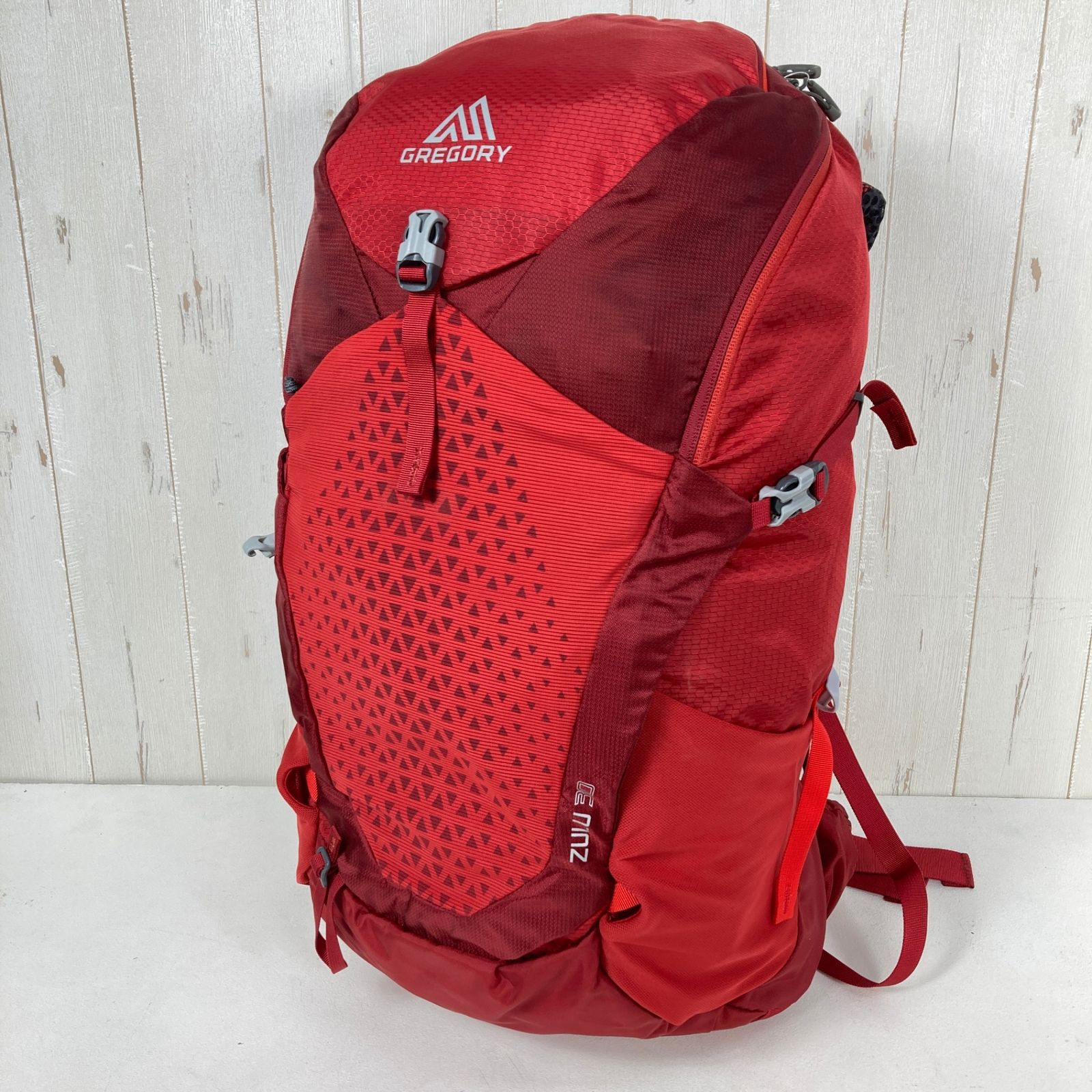 ?️Men's M/L レッド系 Gregory ( グレゴリー ) ズール30 ZULU 30 7413 ファイアリーレッド バッグ ストレージ バックパック 容量【30L～54L】 z00059130 7413 ファイアリーレッド 容量【3