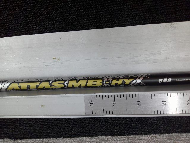 【中古品 39.75㌅】ATTAS MB-HY 85(S) 中古 シャフト USTマミヤ ATTAS MB-HY 85（S） 38.875インチ/S/0[0226