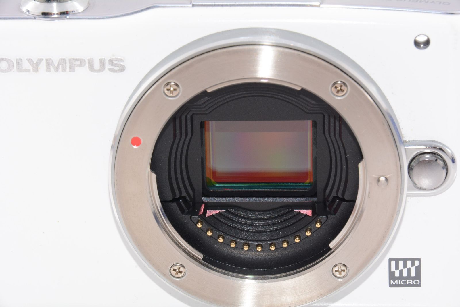 OLYMPUS ミラーレス PEN mini E-PM1 ボディ ホワイト - メルカリ
