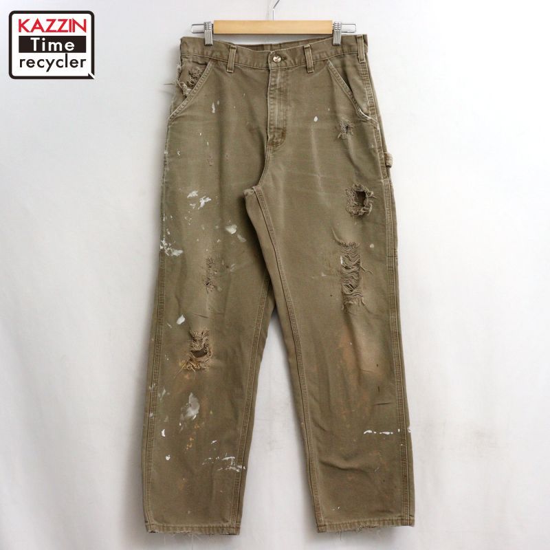00s Carhartt ダック ペインターパンツ メンズ 表記32×32サイズ
