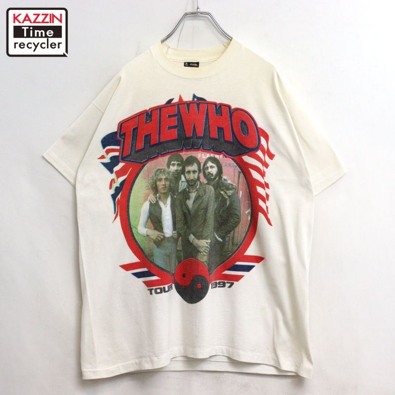90s vintage ザ・フー The Who バンドＴシャツ メンズ 表記XLサイズ
