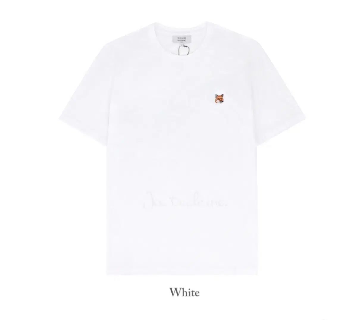 メゾンキツネ 半袖Tシャツ 白 M 正規品 新品