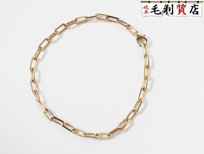 カルティエ Cartier サントス ドゥ カルティエ ブレスレット チェーン スモール YG ジュエリー