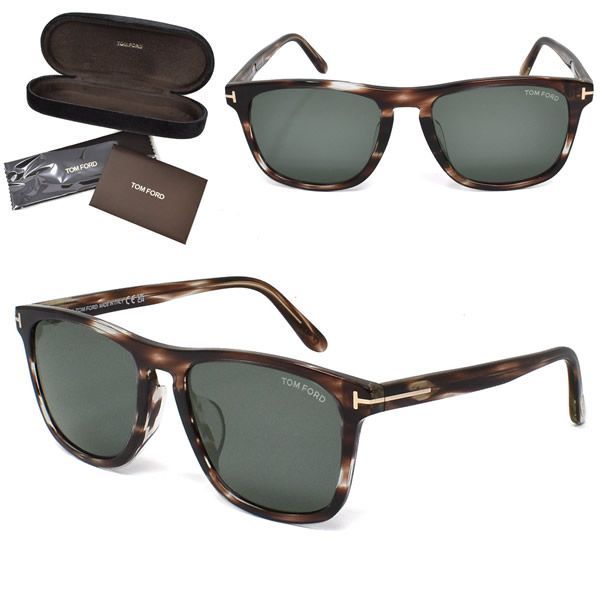 トムフォード サングラス TOM FORD FT0930-F/S 56A 56 TF0930 サングラス アジアンフィット メンズ レディース ユニセックス ハバナ ライトグリーン