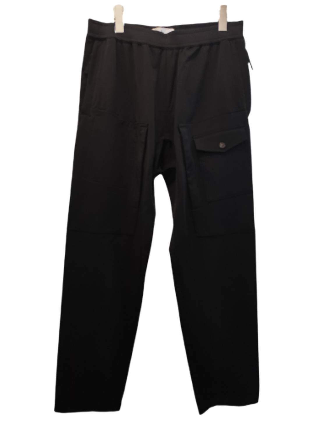 STONE ISLAND イージーパンツ size:33 ブラック 7415312X4