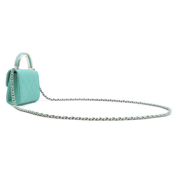 シャネル CHANEL ショルダーバッグ ミニミニマトラッセ ラムスキン 