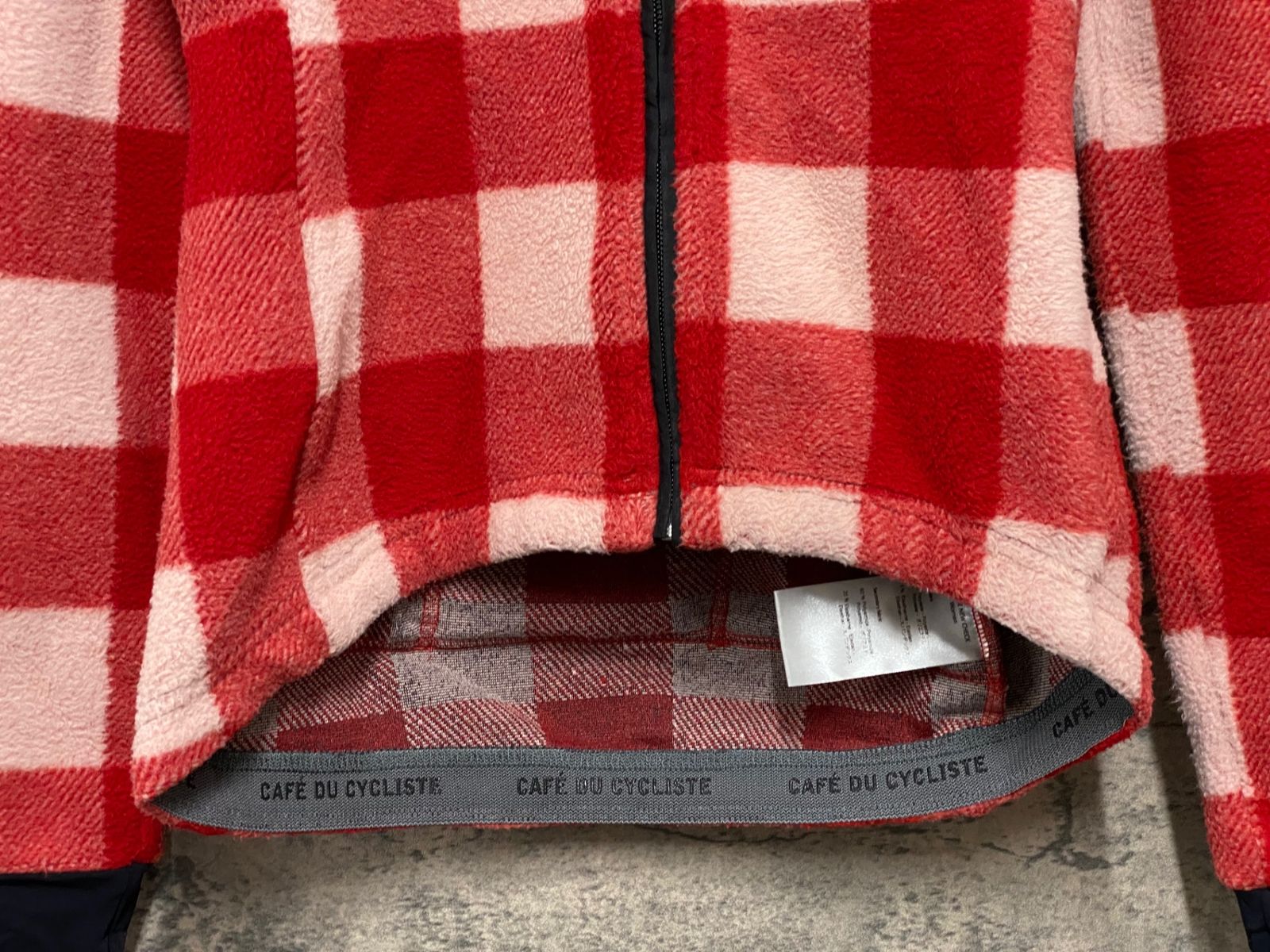 KA838 カフェドシクリステ CAFE DU CYCLISTE SOLANGE NEW CHECK WOMAN