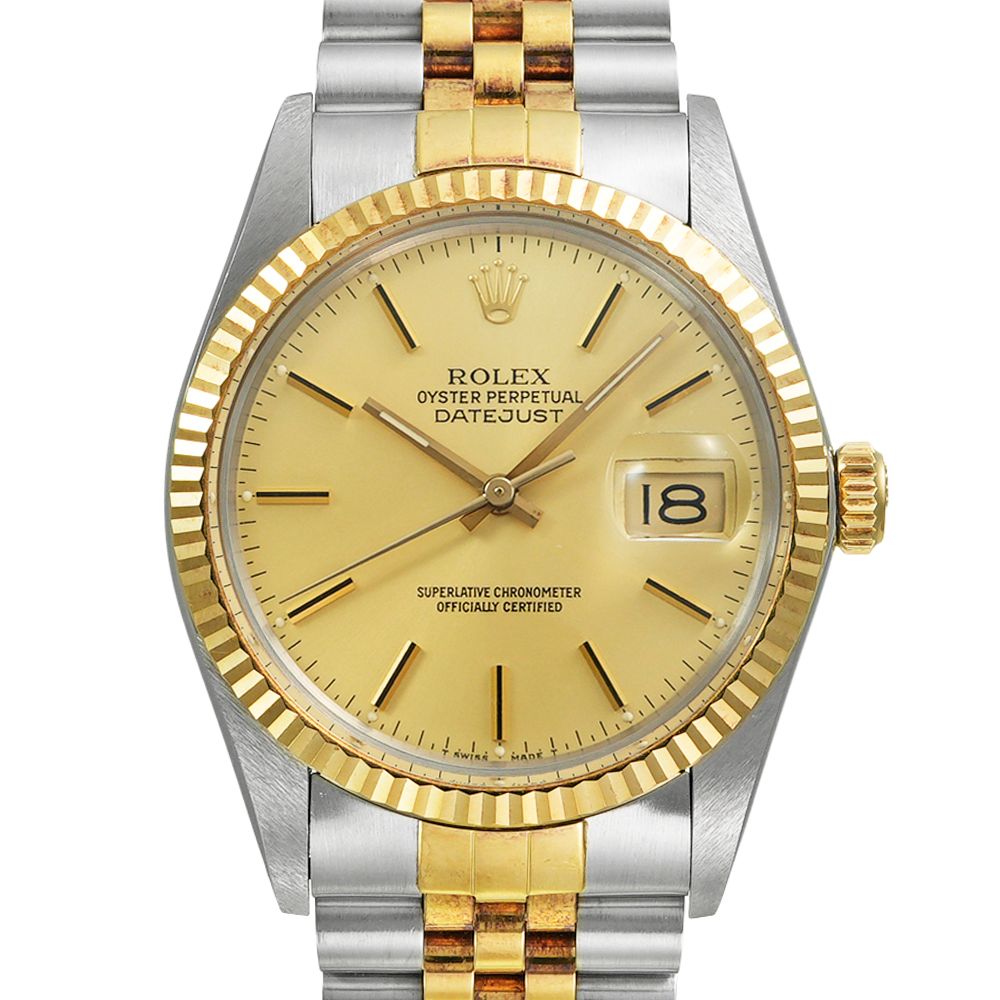 ROLEX デイトジャスト 1986年前後製造 箱・保証書付き Ref.16013 アンティーク品 メンズ 腕時計