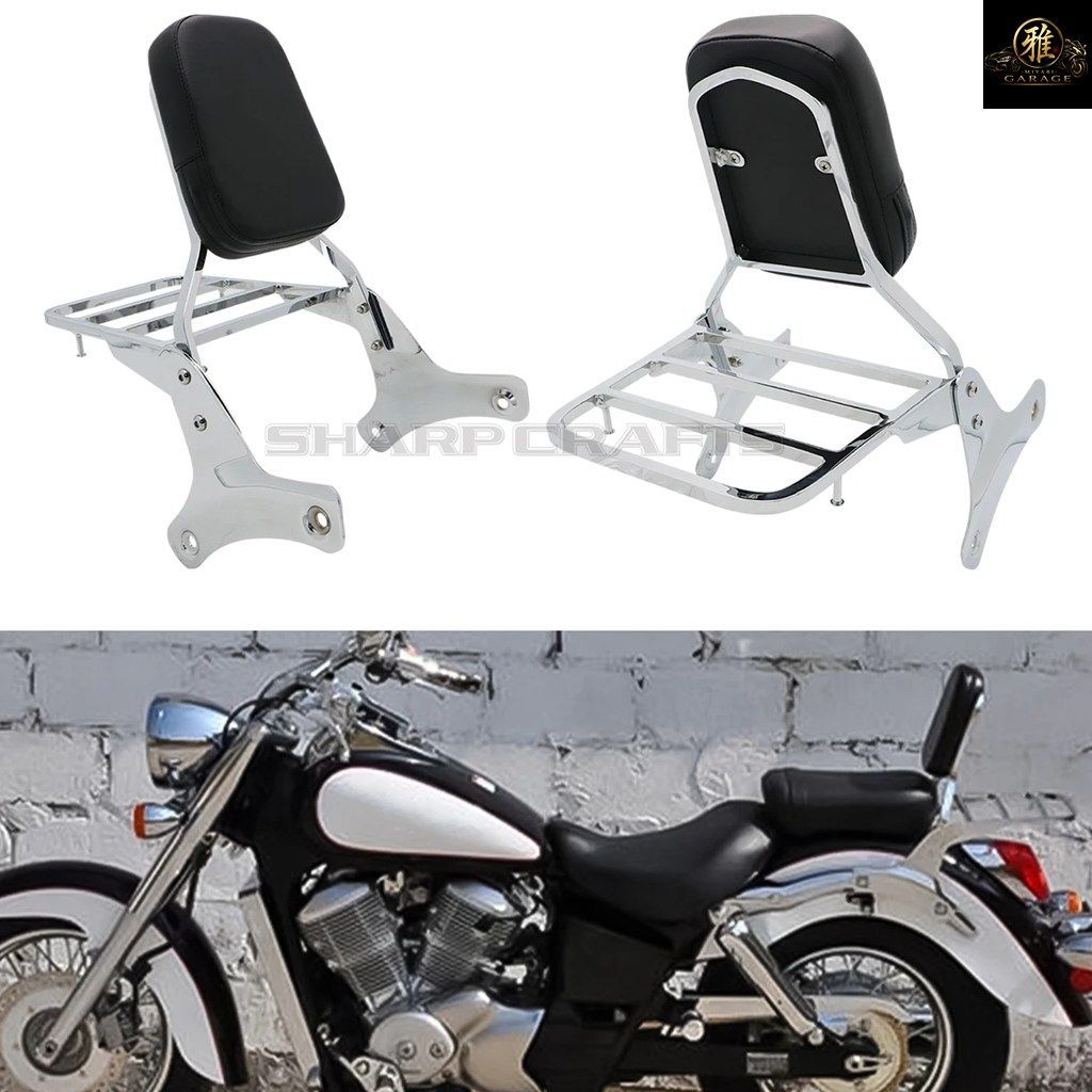ホンダ OW ACE VT400 VT750 VT 750 C2 RC44 1997-2003 オートバイ部品 パッセンジャーバックレスト シーシーバー ラックパッドキット