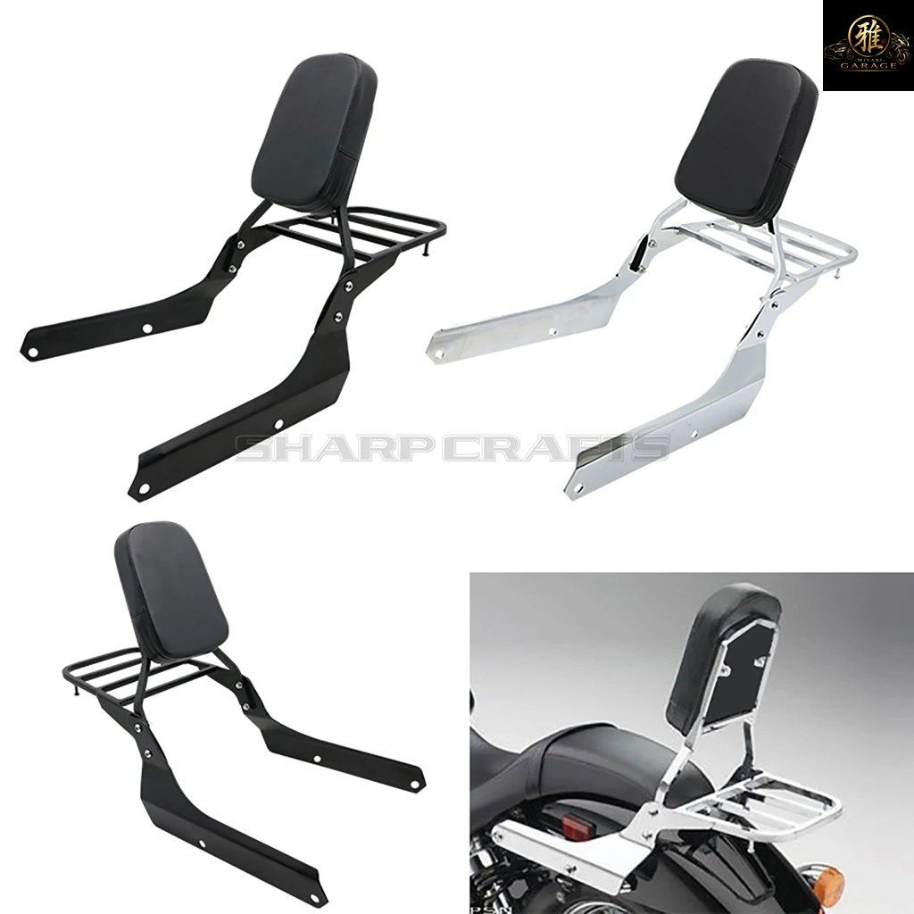 ホンダ OW VT750C2 スピリット 2007-2015 VT750C2B ファントム 2010-2018 オートバイ用バックレスト シーシーバー リアラック