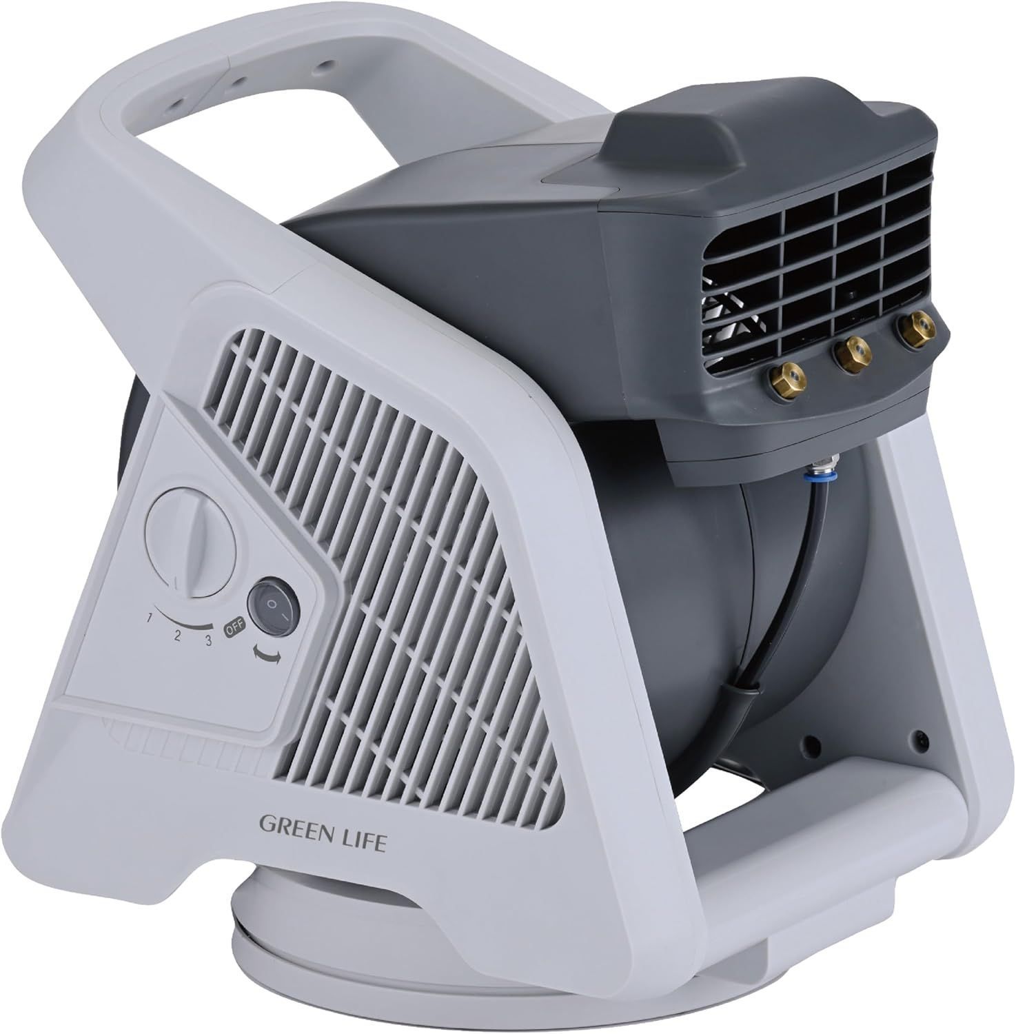 熱中症対策　電動スイングミストファン　Ｇ－Ｍｉｓｔ　自動首振り