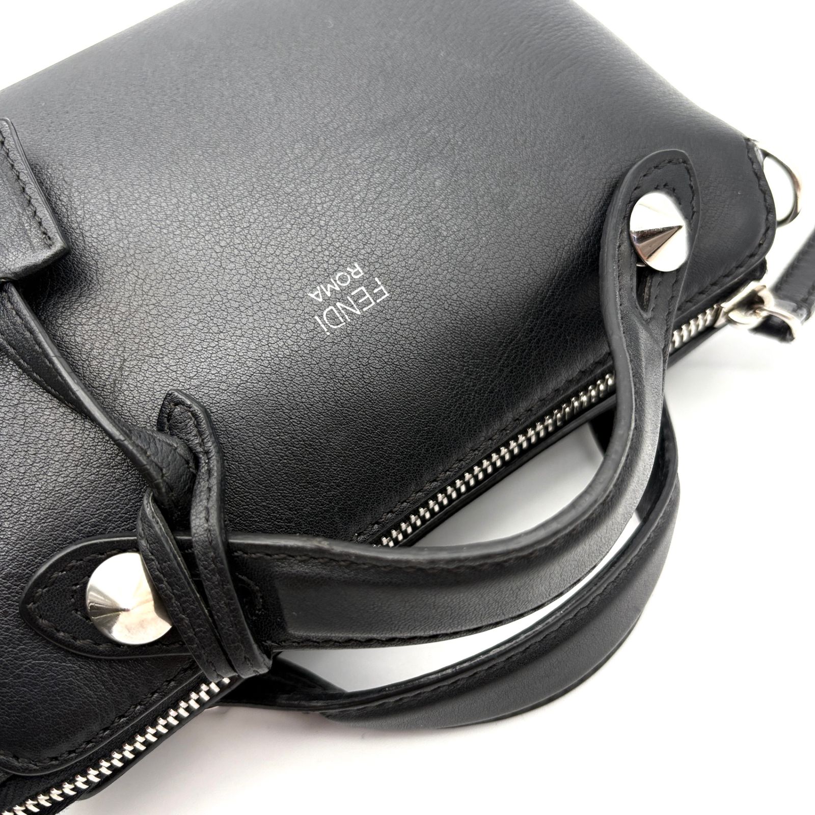 美品 フェンディ FENDI バイザウェイ スモール ミニ 2way ハンドバッグ 