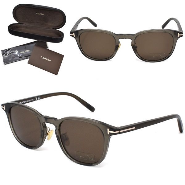 トムフォード サングラス TOM FORD FT0876-D/S 20E 48 TF0876 サングラス アジアンフィット EYEWEAR UVカット メンズ レディース グリーン ブラウン