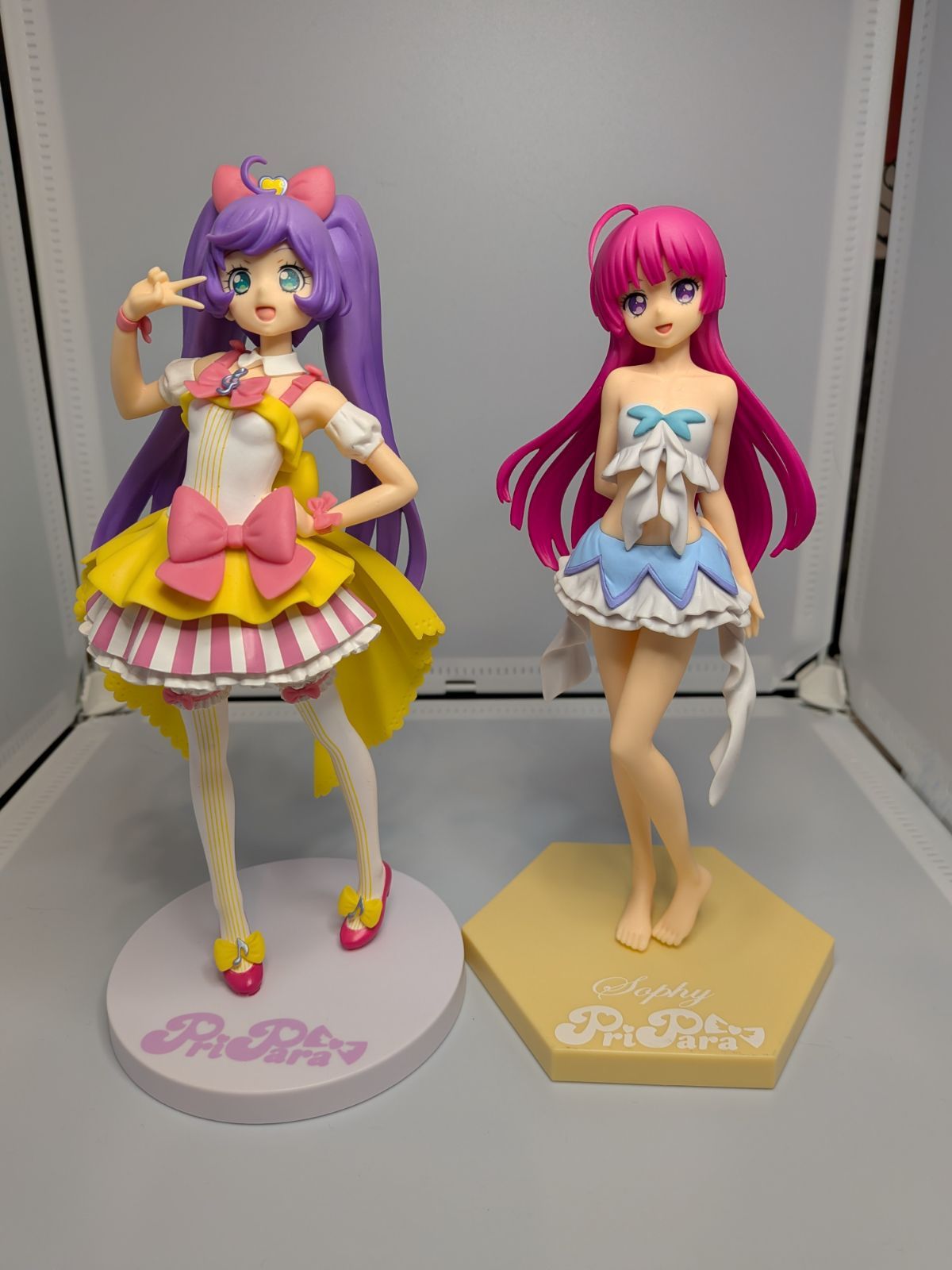 プリパラ プレミアムフィギュア らぁら サイリウムコーデ そふぃ なつ