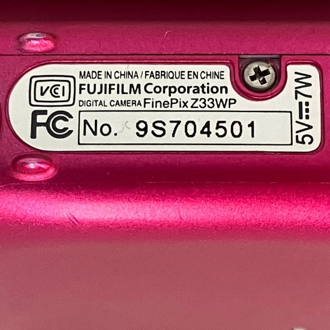 FUJIFILM FINEPIX Z33WP 富士フイルム コンパクトデジタルカメラ 中古