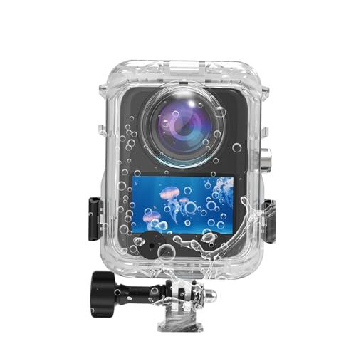 Osmo 360 防水ケース、YicDofu 40m/131FT 水中ハウジングシェルフ 97% 高透過率 ARコーティング 曇り止め 傷防止 DJI Osmo 360用 保護カバー ダイビング サーフィン 水泳 スキーe