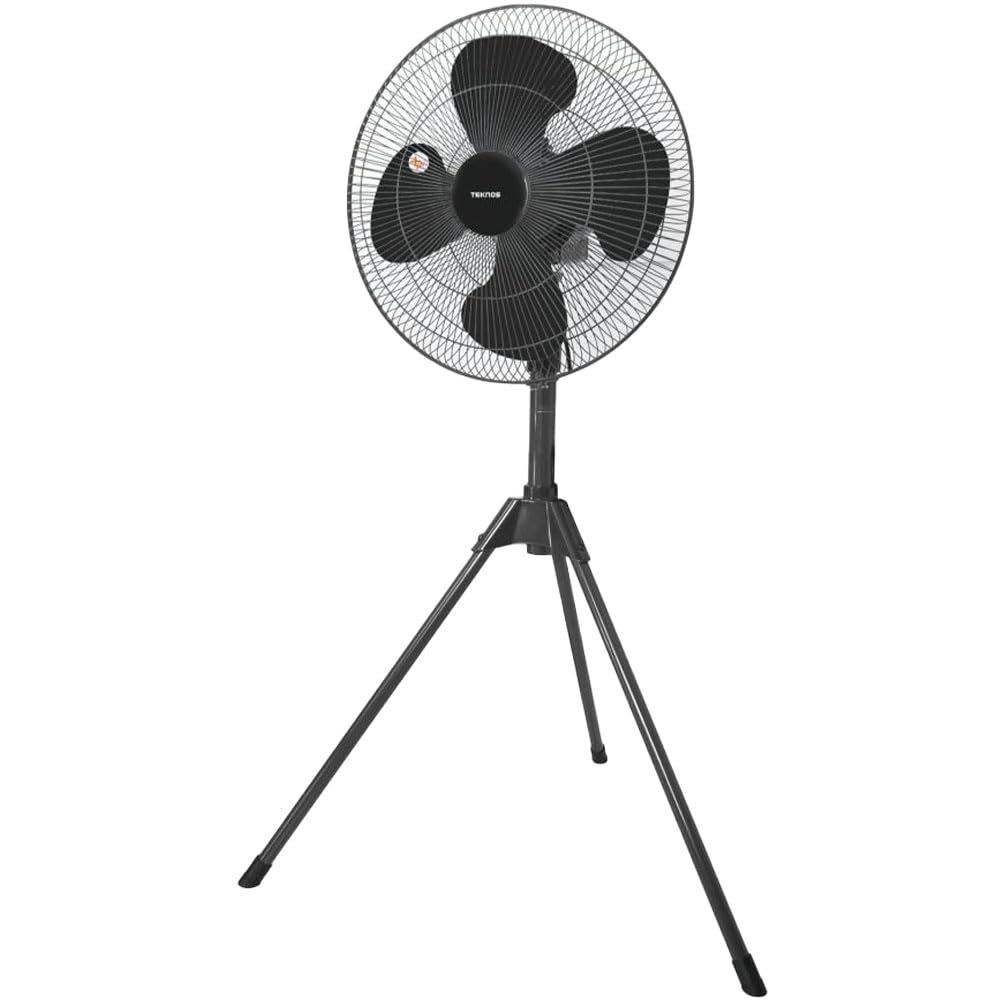 工業扇風機 43.5cm ブラック 扇風機 大型 業務用 換気 工場扇 工業扇 4枚羽根 風量3段階 首振り 高さ調節 屋内用 工場 倉庫 店舗e