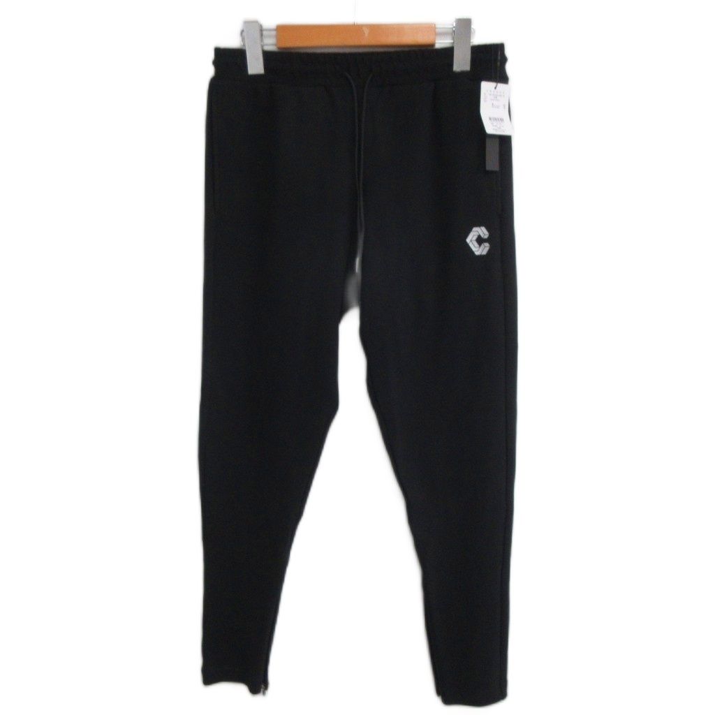 CRONOS(クロノス) Mサイズ　ストレッチスキニーパンツ【未使用新品】 クロノス CRONOS タグ付き ロゴ入り ブラック ストレッチ スキニー