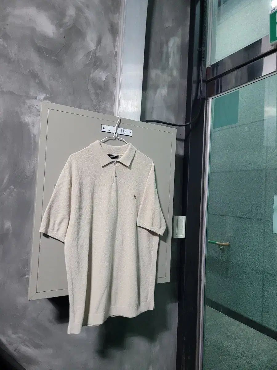 HAZZYS(ヘジス) ニット 半袖 カラーTシャツ L100