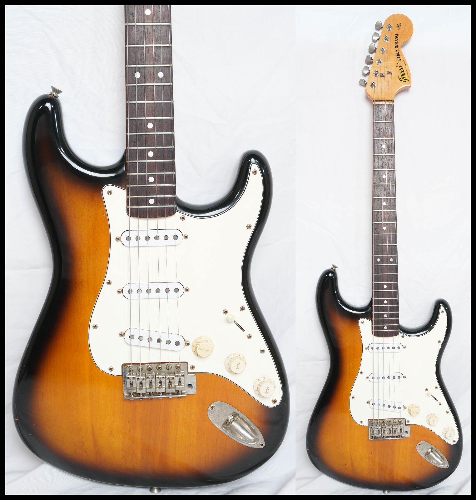 ☆Greco SE-700 Tobacco Sunburst EARLY SIXTIES 1979年製 日本製