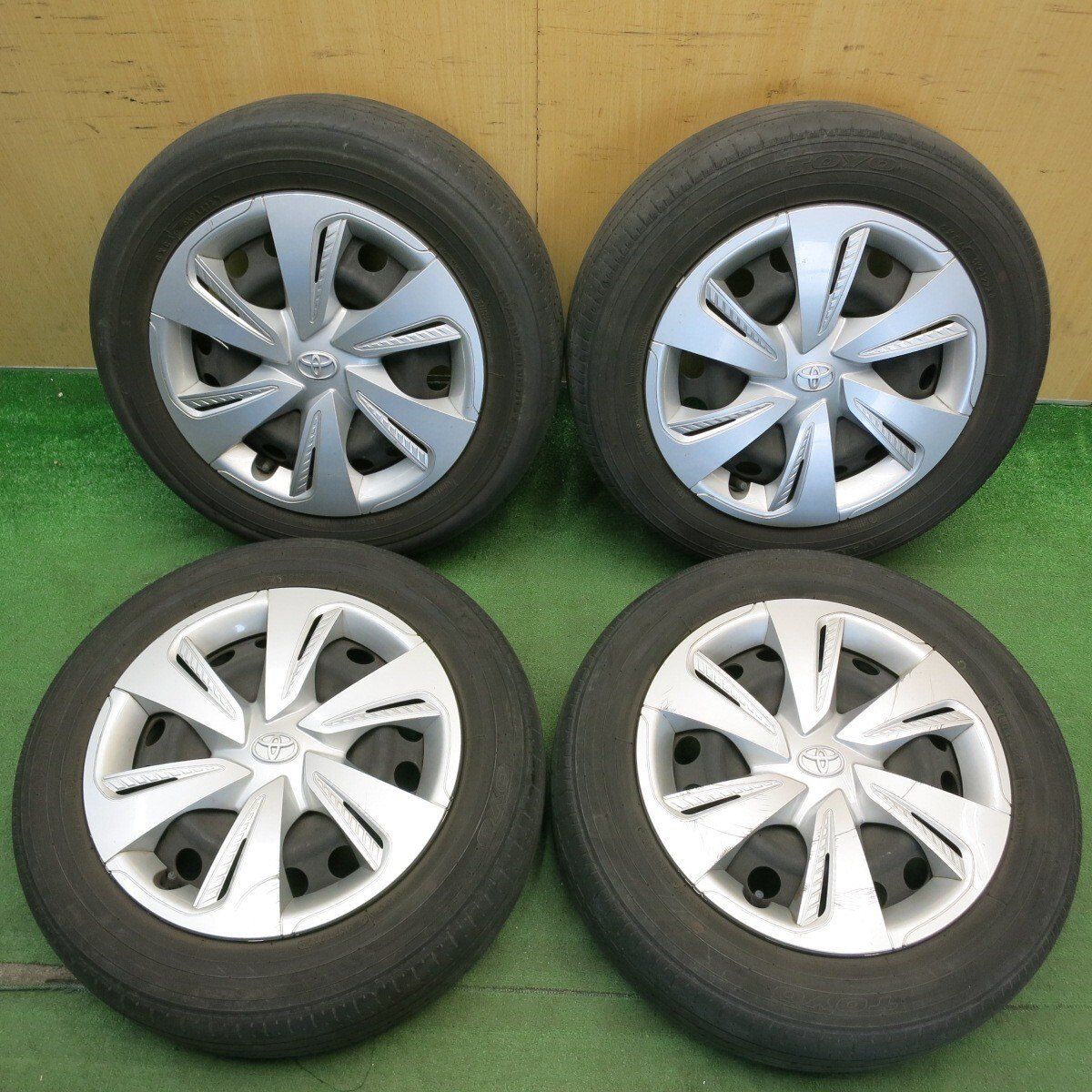 4本価格◎トヨタ 170系 シエンタ 純正 スチール 185/60R15 トーヨー 