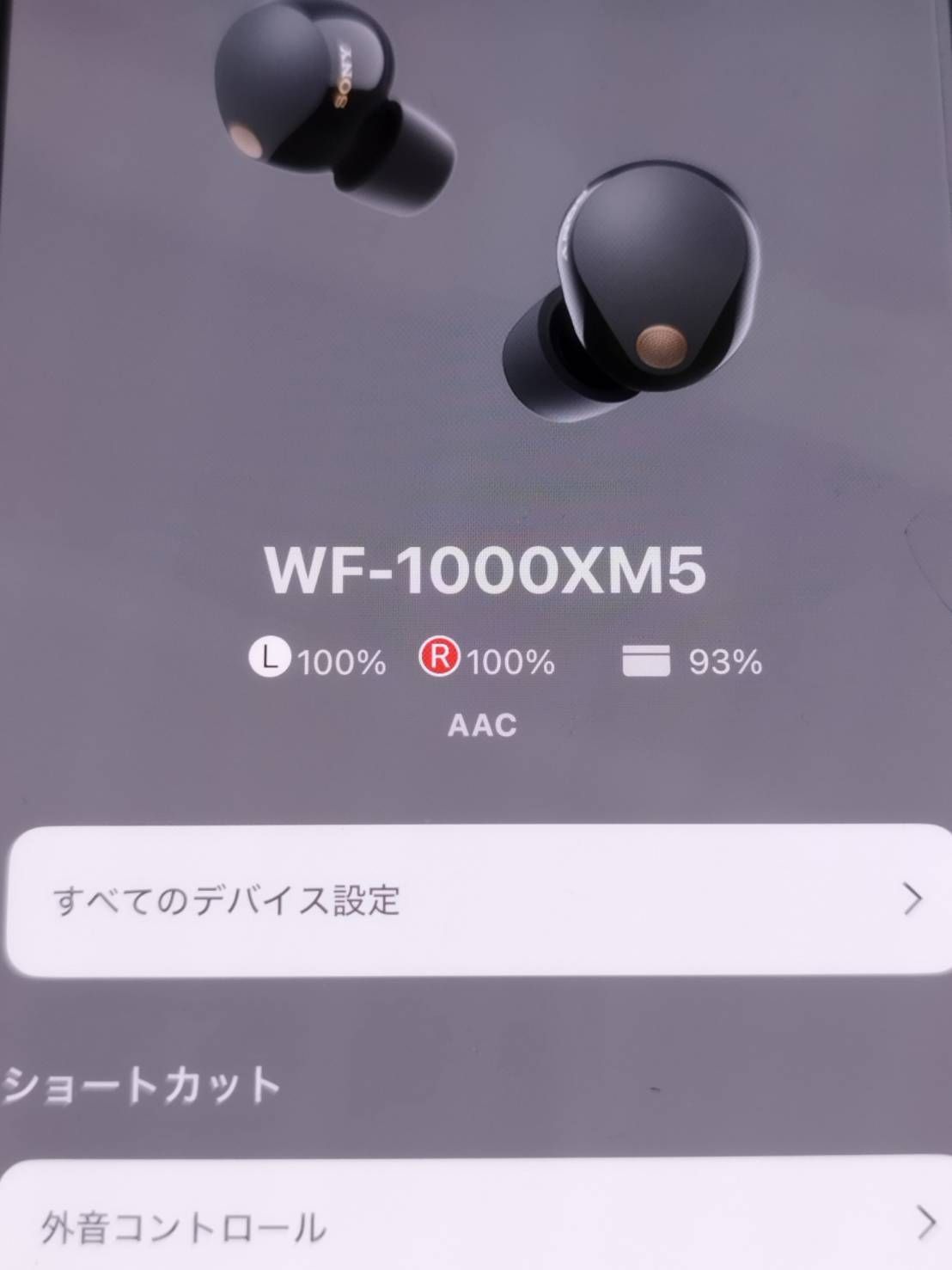 美品】SONY WF-1000XM5/YY2963/ワイヤレスイヤホン/ブラック - メルカリ
