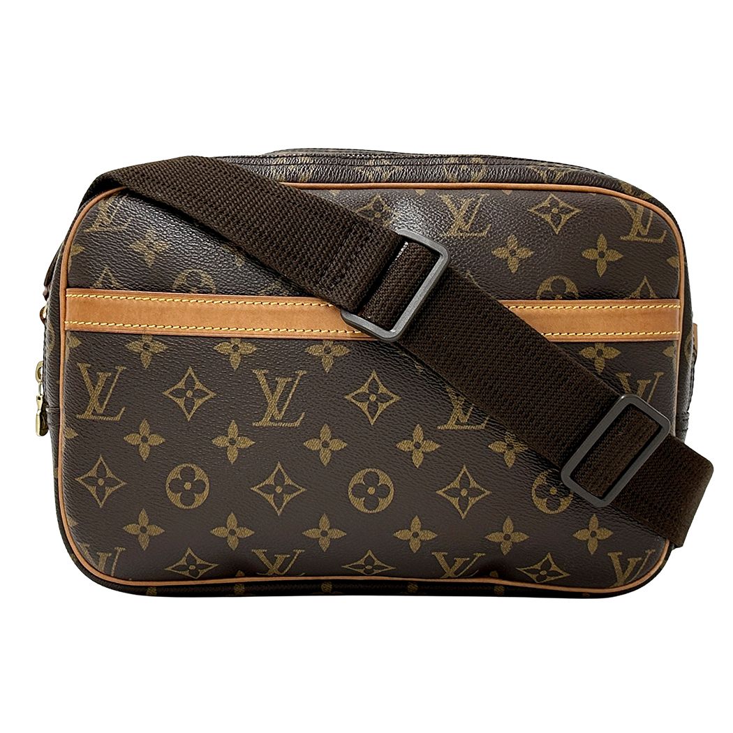 ルイ・ヴィトン LOUIS VUITTON バッグ モノグラム レディース メンズ ブランド ショルダーバッグ リポーター PM M45254 ブラウン おしゃれ 【中古】 51,960円