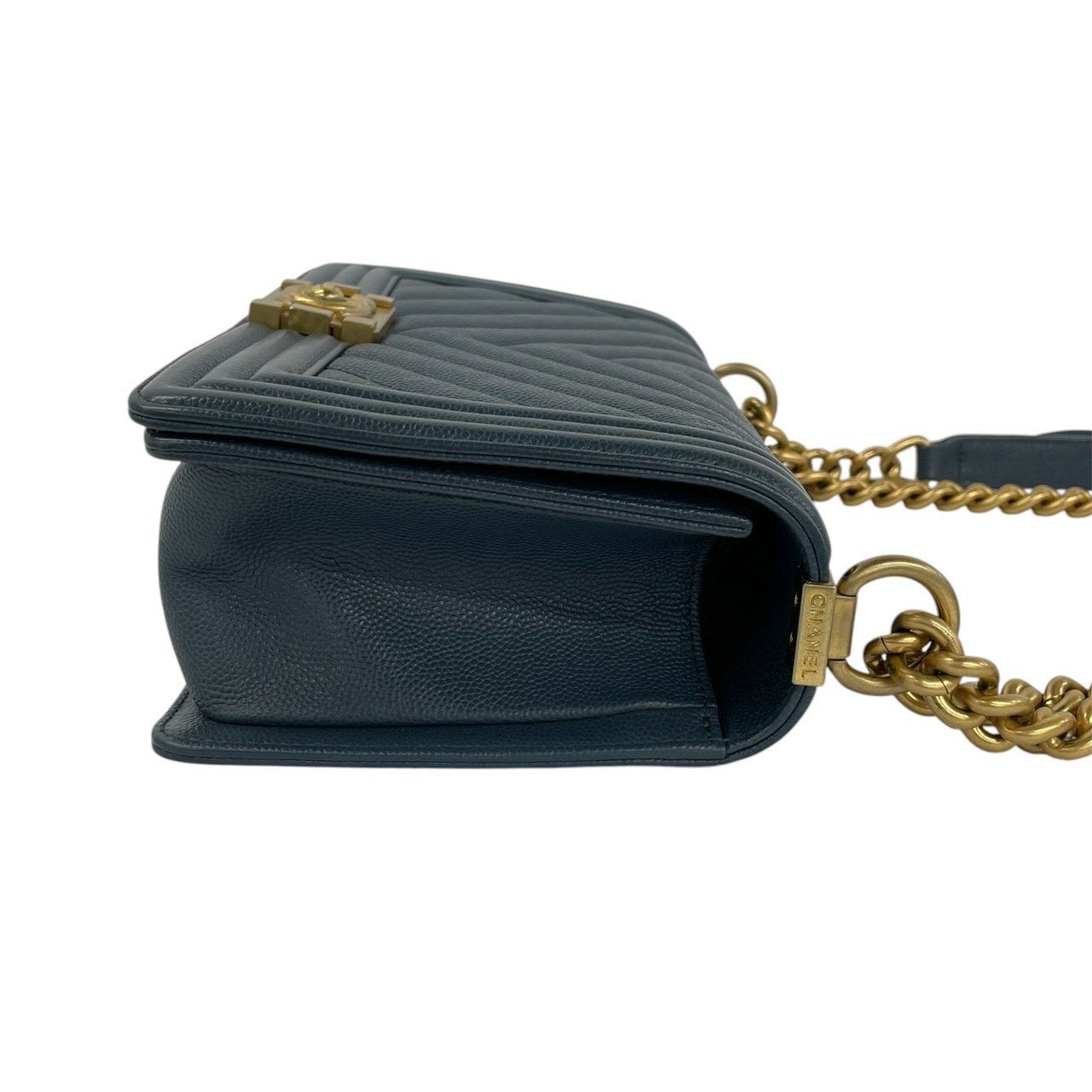 CHANEL シャネル 美品 シール有 極 14番台 - キャビアスキン