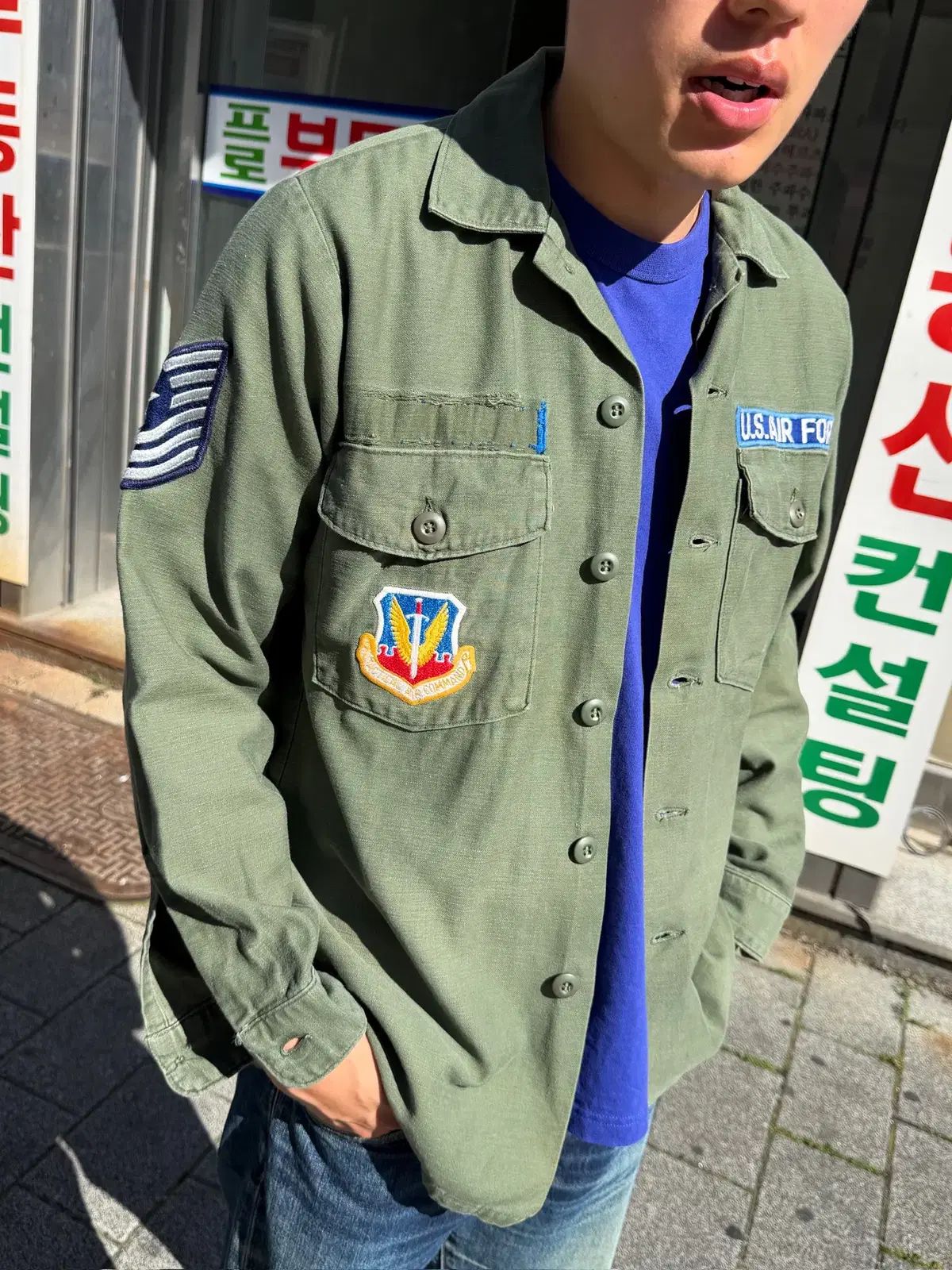 70年代 USAF TAC マスター・サージェント OG-107