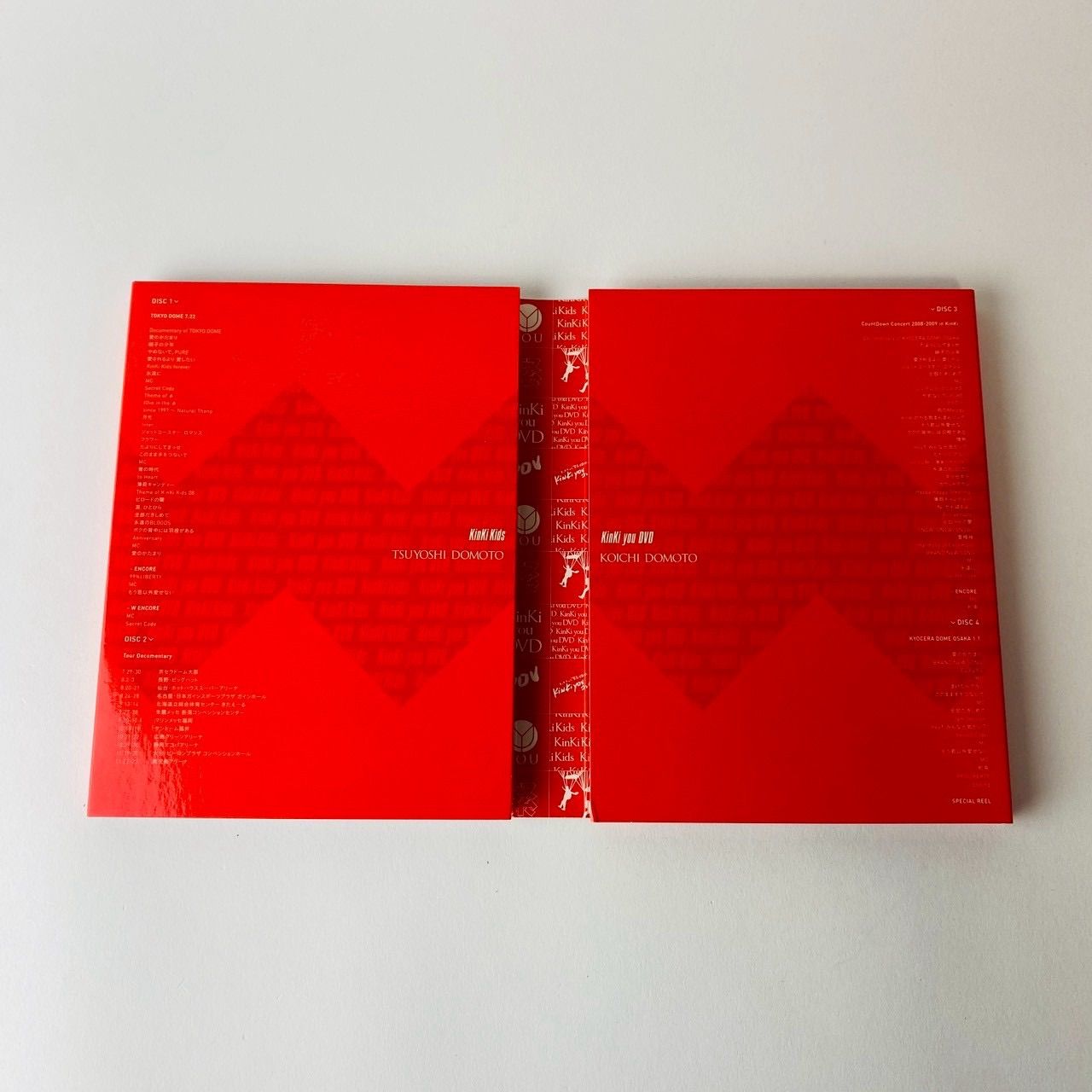 KinKi Kids/KinKi you DVD〈初回生産限定盤・4枚組〉JEBN-0079〜82