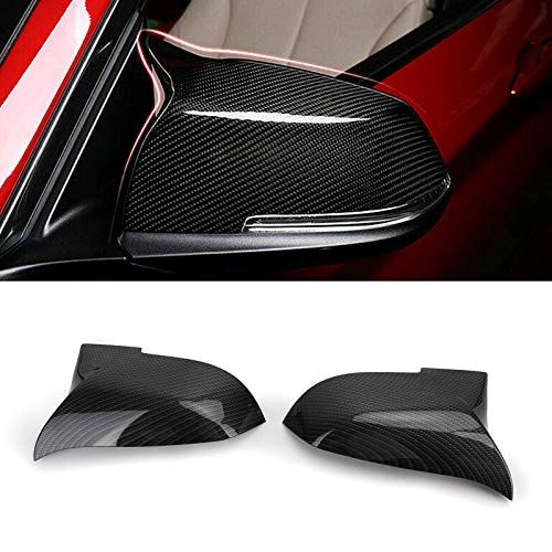 Bruce & Shark リアビュー ミラーカバー 車 サイド ミラーカバー（Mirror Cover) 適用BMW F20 F21 F22 F30 F32 F36 X1 F87 用 左右セット カーボン 自動車用AR
